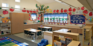 Arizona public, charter schools to face budget deficit Empty elementary school classroom2