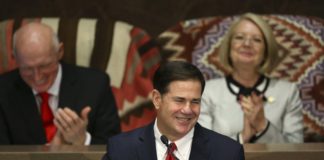 Doug Ducey to close prison, calls for veteran tax cut