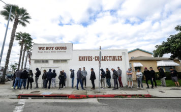 Virus fears fuel spike in sales of guns and ammunition