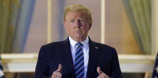 Donald Trump, still infectious, back at White House — without mask