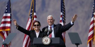 Fresh off debate, Mike Pence rallies in Nevada, Arizona