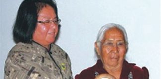 Navajo voting rights advocate Agnes Laughter has died