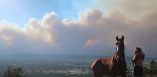 Western wildfires force evacuations in Arizona, California