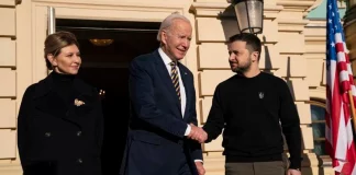 Joe Biden makes surprise visit to Ukraine