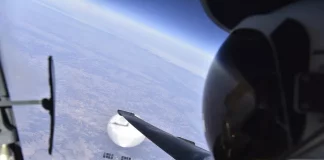 Pentagon releases pilot’s close-up photo of Chinese balloon